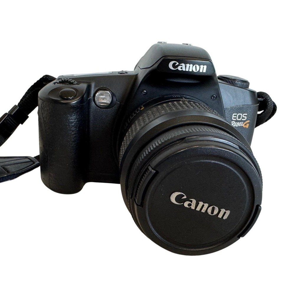 Vintage Canon EOS Rebel G 35mm Film SLR Camera with EF 35-80mm Zoom Lens  WORKS - Picture 6 of 11